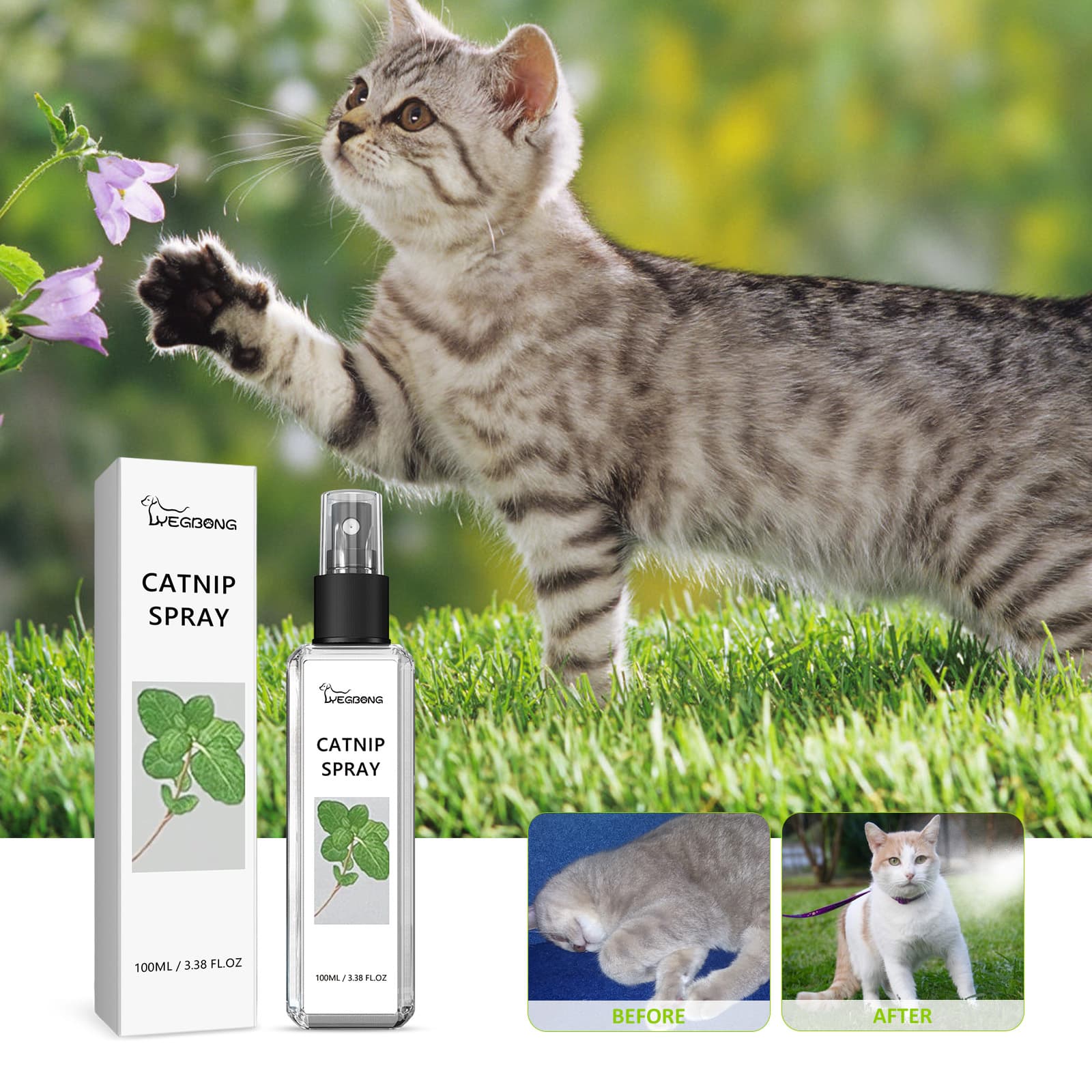 Catnip Anxiety Relief Spray thumbnail 6